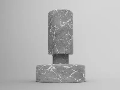 Susa Vase Low-poly 3D model