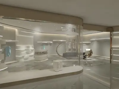 Clothing Shop 5 3D model