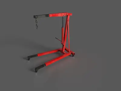 Engine Lift Low-poly 3D model