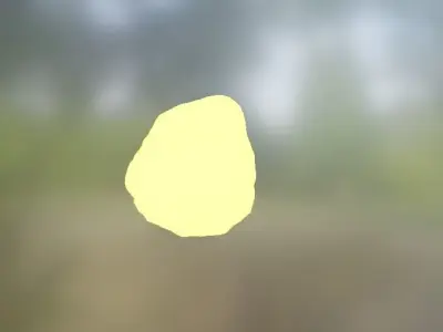 Glowing Stone  Free 3D model