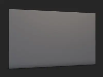 Shattered Stone Wall Segment 3D model