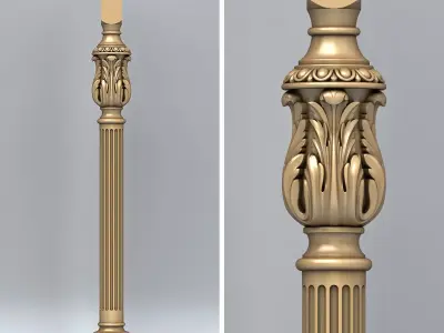 Baluster 010 3D model