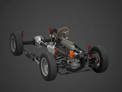 Ferrari 250 GTO - 4153GT - Complete 3D model