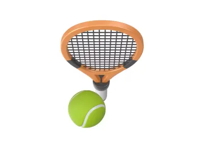 Tennis Racket  3D model