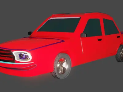 3D car model 3D model get