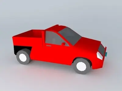 G Motors Pick Wagon Free 3D model