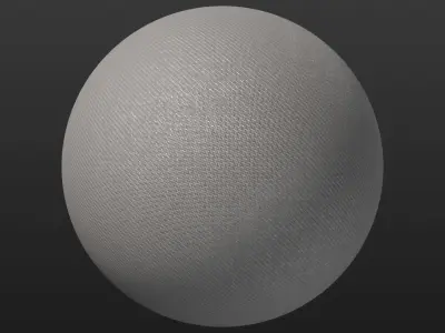 Furniture textile large surface texture 3D model