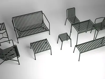 Palissade Family 3D model