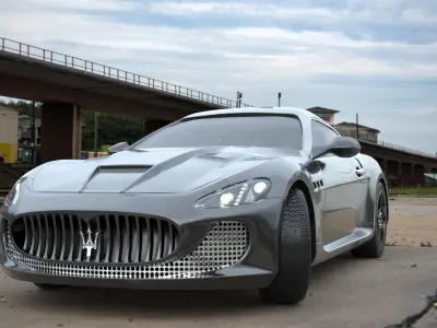 Maserati Gran Turismo 3D model