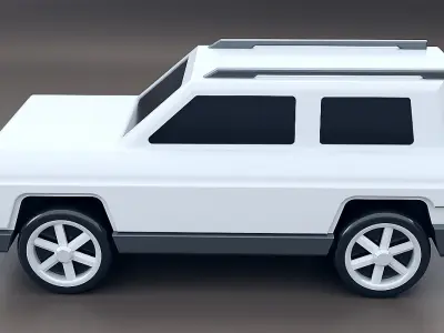 3d printable robust vehicle concept 3D print model