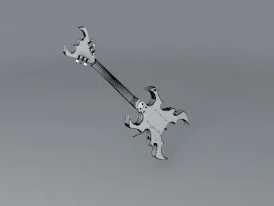 Sands RX1 guitar Free 3D model