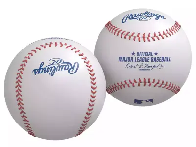 Baseball Rawlings 3D Model Pack