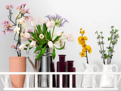 Decorative sets 25 3D model