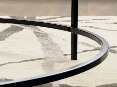 Jayde Glass Top Coffee Table 3D model