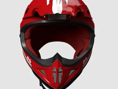 Helmet Off-Road 3D model