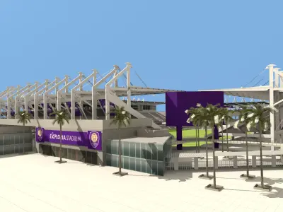 EXPLORIA STADIUM - Orlando City 3D model