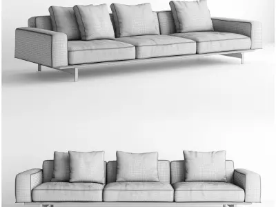 Lema Yard Sofa Unit 09 3D model