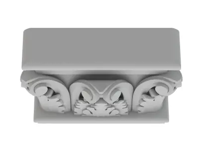 Pilaster Capital 001 3D model
