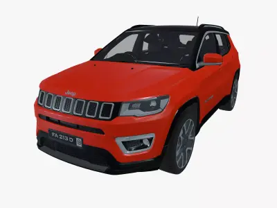Jeep compass 3D model