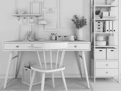 Workplace-05 3D model