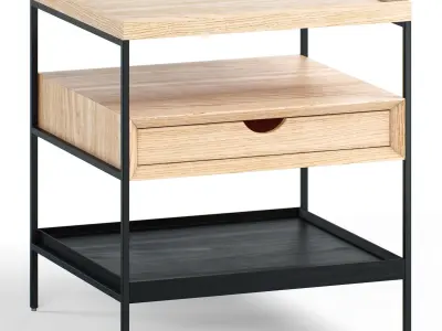 La Redoute Interieurs Bedside Tables Set 9 3D model