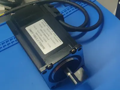 Stepper Motor with encoder NEMA23 3D model