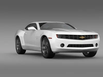 Chevrolet Camaro 45th AE 2012 3D model