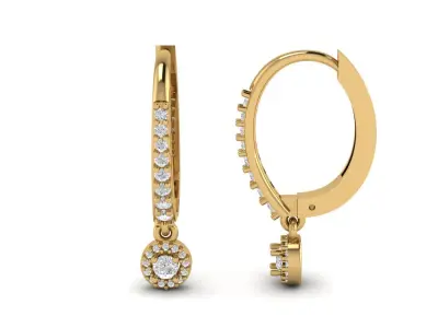 BALI-EARRING 3D print model