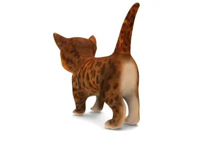 3D Cute car low poly model  Low-poly 3D model