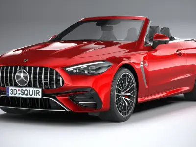 Mercedes-Benz CLE53 AMG Cabriolet 2025 3D model