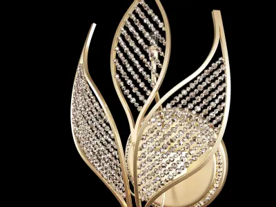 elegance profili wall light 3D model