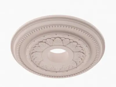 Classic Ceiling Medallion 26  3D model