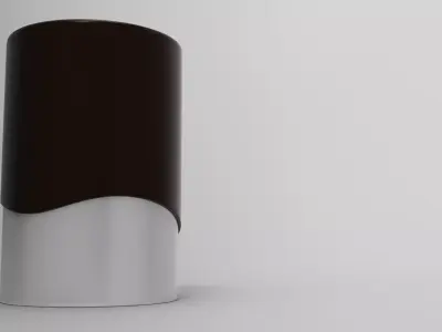 Lua Side Table Low-poly 3D model