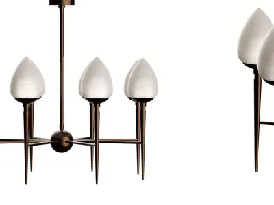 Storal Chandelier 3D model