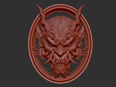 dragon head 3D print model