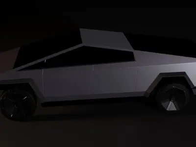 Tesla Cybertruck 2022  3D model