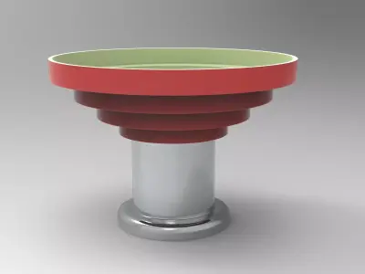 Puc Bowl Low-poly 3D model