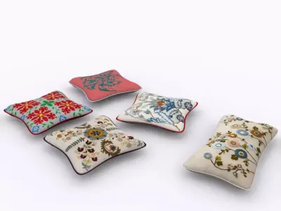 Throw Pillow 3d model 3D model