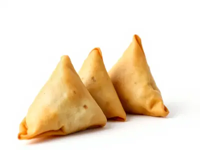 Samosa D Food Model Pack Low-poly 3D model