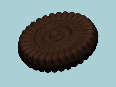 Cookie Mould 12 - Biscuit Silicon Molding 3D print model