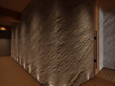 Luxury Holistic Spa Modern Relaxation Space 3D model