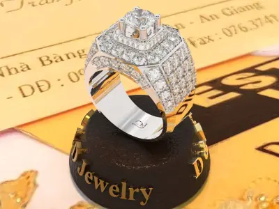 MenRing 3D print model