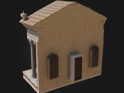 Roman Senate Model Power and Prestige of Ancient Rome 3D model