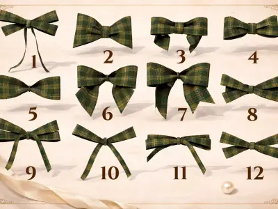 Bows Mini - Pack 01 Low-poly 3D model