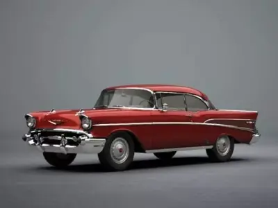 CHEVROLET BEL AIR 1957 3D model