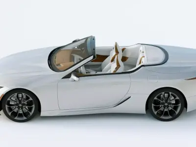 Lexus LC 500 Convertible 2021 3D model
