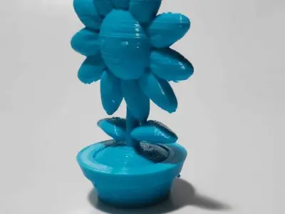 Cute Sunflower  3D print model