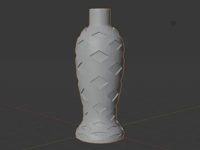 beautiful jar Free low-poly 3D model