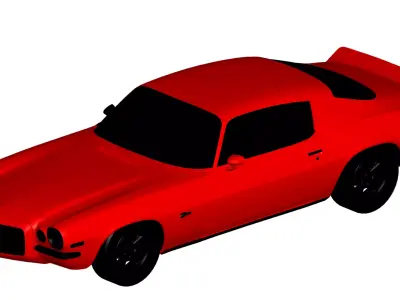 Chevrolet CAMARO 1973 3D model