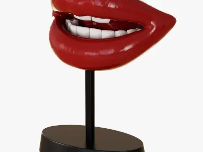 Figurine Lips 3D model